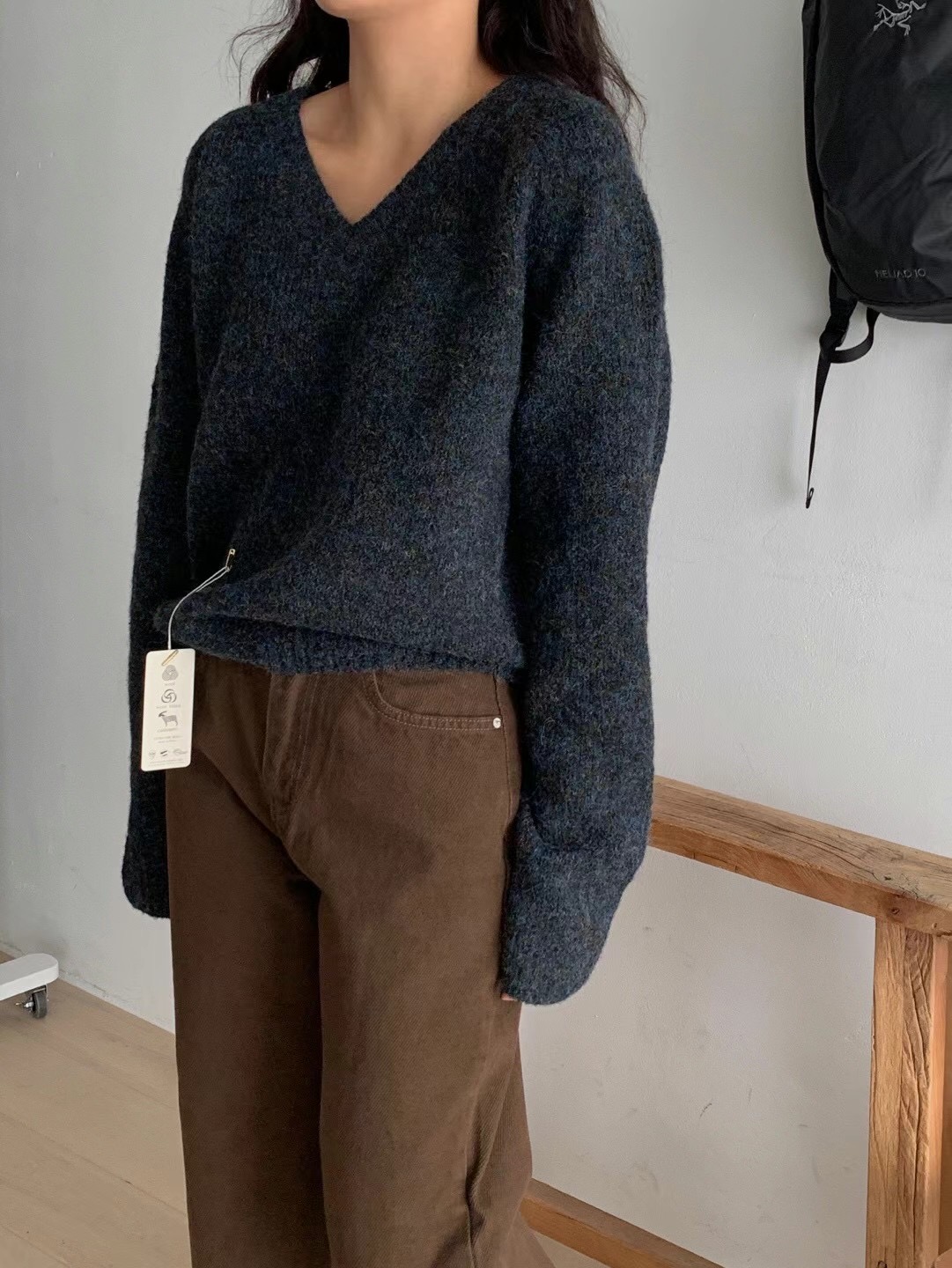 AN STAND韓國直郵女裝新款職業熱賣24秋冬時尚真品推薦針織衫AN STAND-2件起針織衫