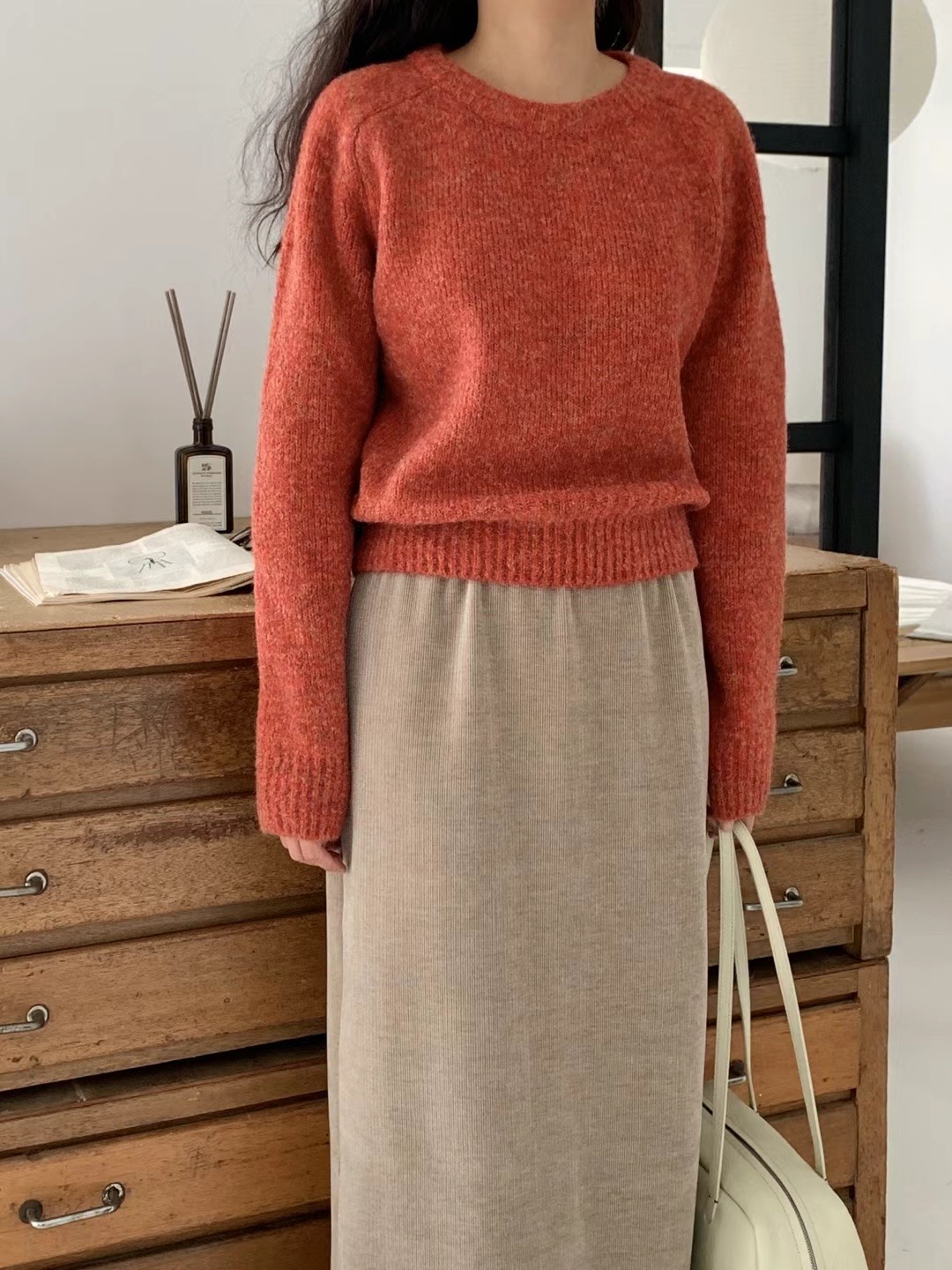 AN STAND韓國直郵東大門實拍女裝新款真品推薦24秋冬針織衫羊毛AN STAND-2件起針織衫圖色3