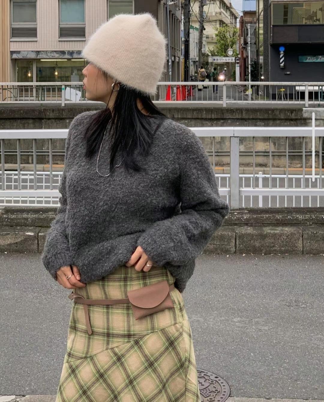 BYANDERIN東大門直郵女士新款真品職業時尚推薦24秋夏熱賣毛衣BYANDERIN毛衣圖色2