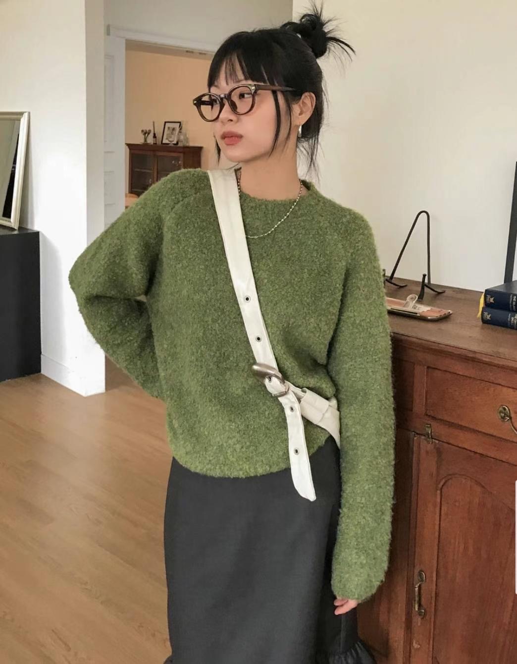 BYANDERIN東大門直郵女士新款真品職業時尚推薦24秋夏熱賣毛衣BYANDERIN毛衣圖色3