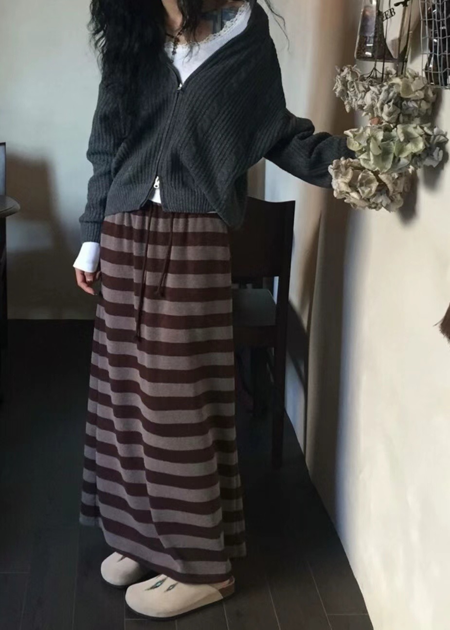 THELACREAM韓國直郵女士新品人氣時尚職業休閑推薦熱賣長裙THELACREAM長裙