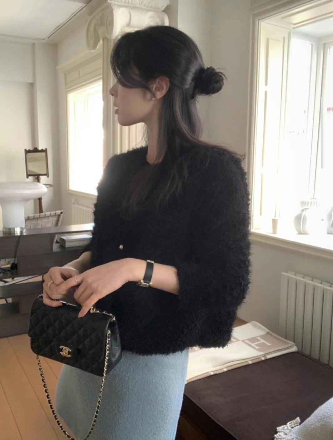 BYANDERIN東大門實拍女裝新款推薦休閑熱賣職業真品針織衫開衫BYANDERIN針織衫