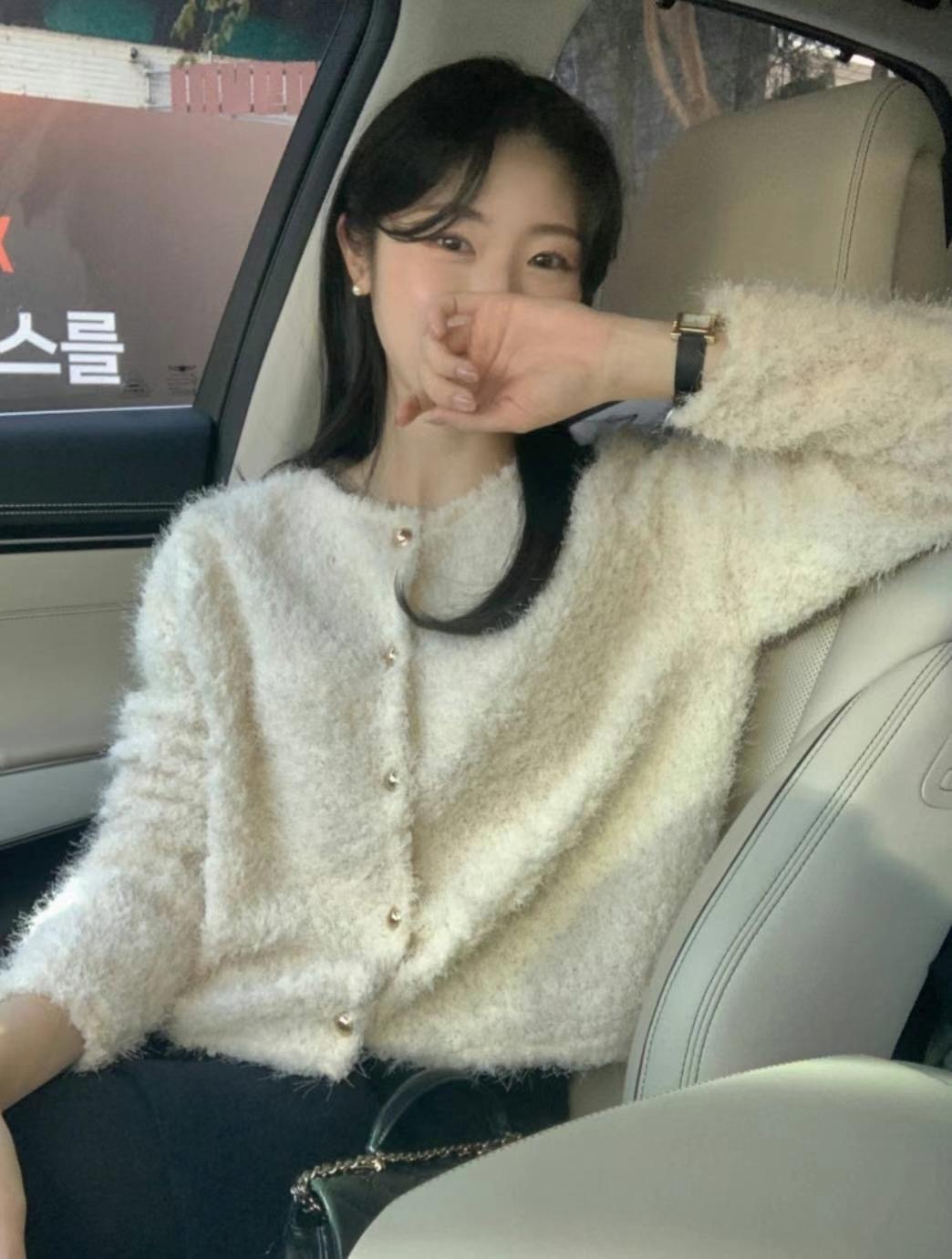 BYANDERIN東大門實拍女裝新款推薦休閑熱賣職業真品針織衫開衫BYANDERIN針織衫