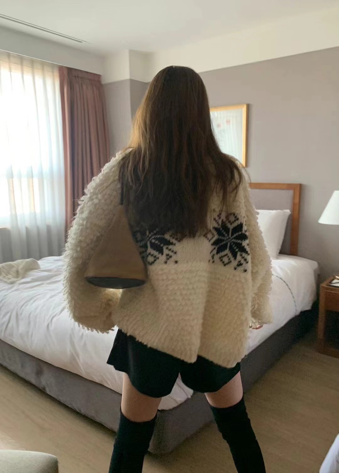 INOUF/FLUTTER東大門實拍女士新品休閑時尚熱賣人氣短款大衣INOUF/FLUTTER短款大衣