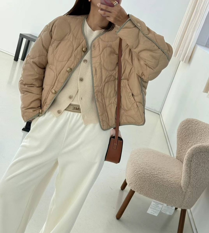 Blue i-d韓國直郵女裝新款推薦真品短款羽絨服不含內搭鴨絨Blue i-d短款羽絨服