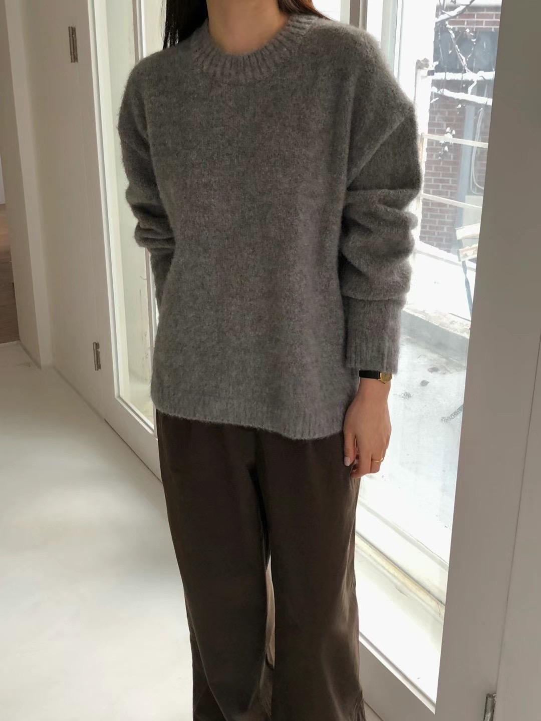 CLOSER東大門實拍女士新品推薦熱賣休閑24秋夏真品時尚針織衫CLOSER針織衫圖色3