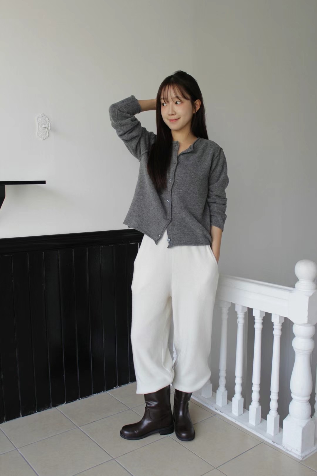 CLOSER東大門直郵女士新款真品推薦時尚休閑24秋夏休閑褲保暖CLOSER休閑褲
