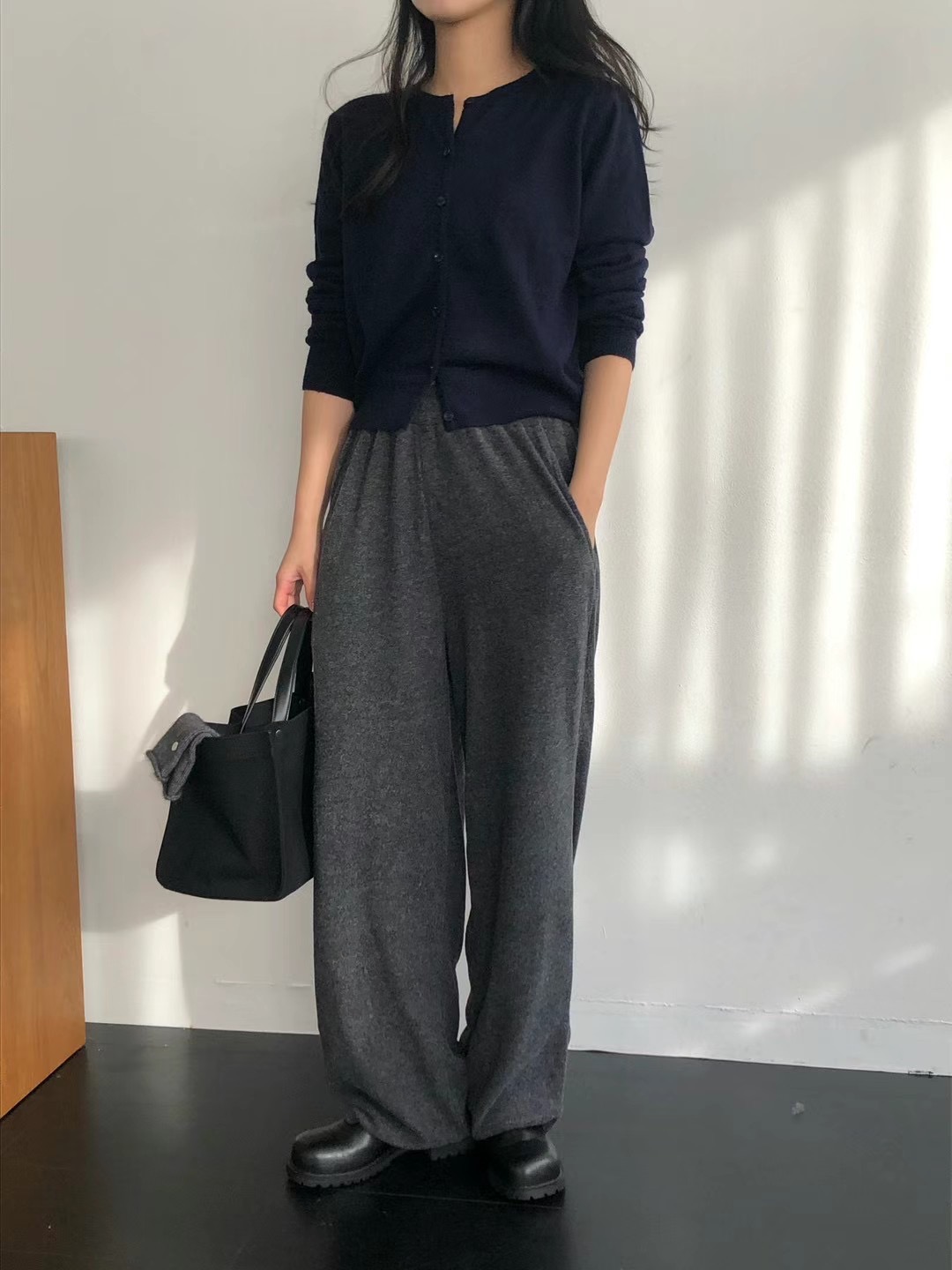 CLOSER東大門直郵女士新款真品推薦時尚休閑24秋夏休閑褲保暖CLOSER休閑褲圖色3
