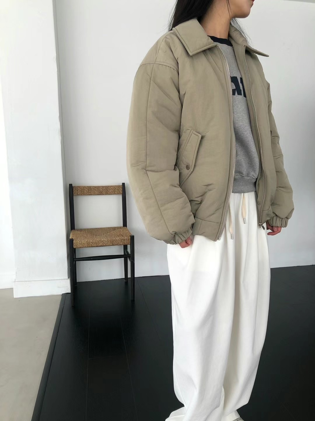 CLOSER韓國直郵女士新款24秋夏職業時尚休閑人氣熱賣短款大衣CLOSER短款大衣
