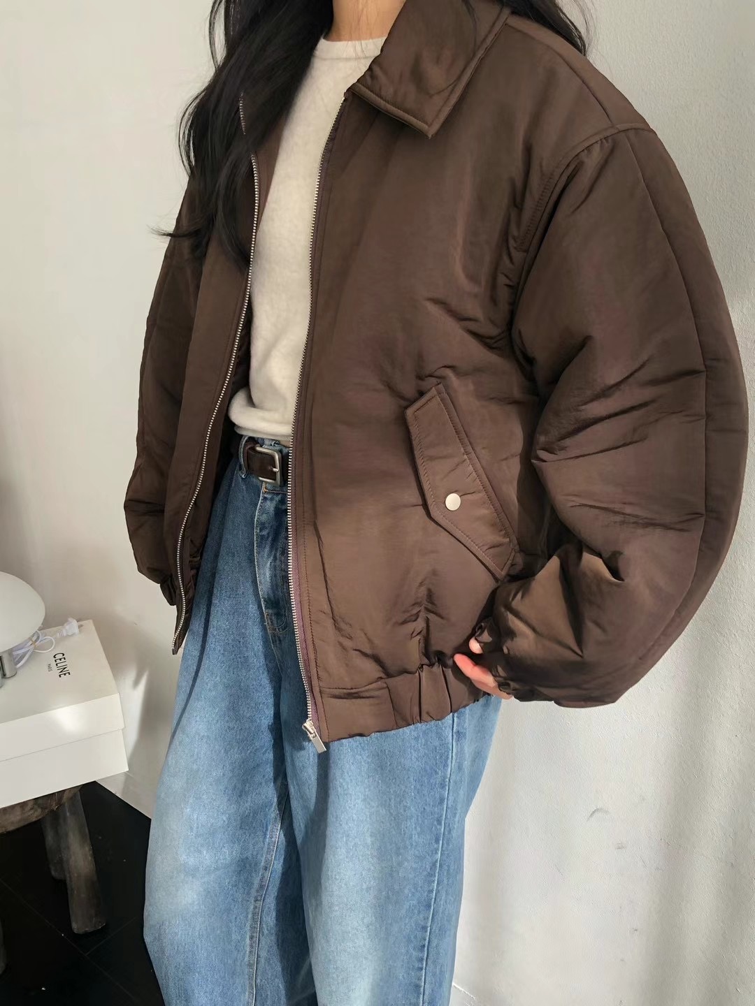 CLOSER韓國直郵女士新款24秋夏職業時尚休閑人氣熱賣短款大衣CLOSER短款大衣圖色2