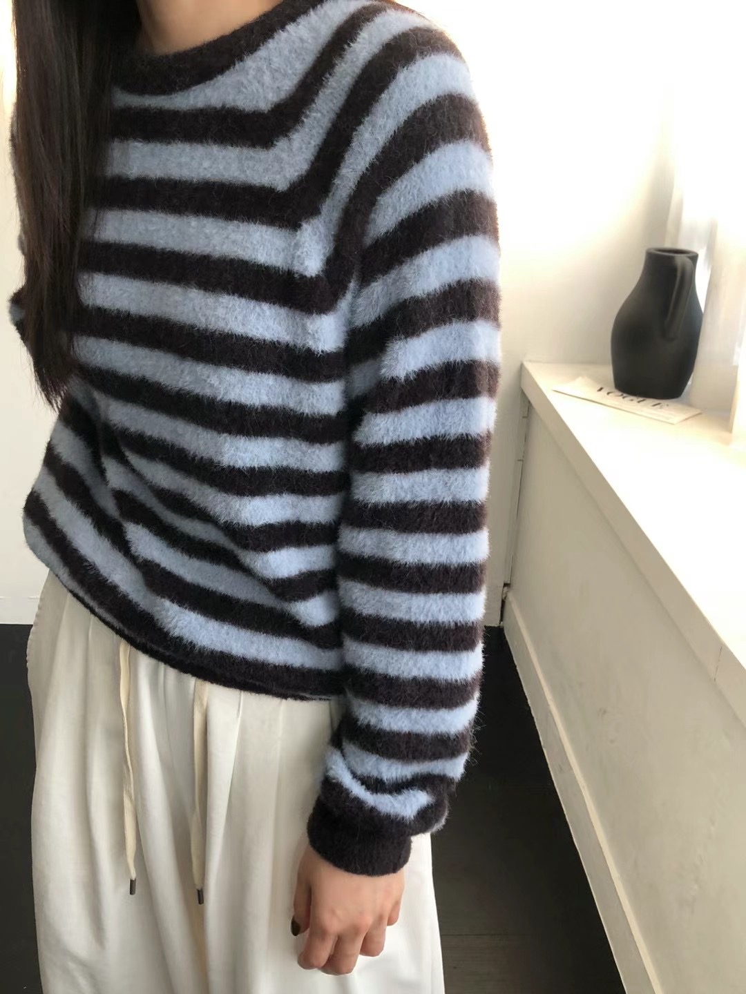 CLOSER韓國代購女士新款人氣24秋夏休閑職業時尚真品針織衫CLOSER針織衫