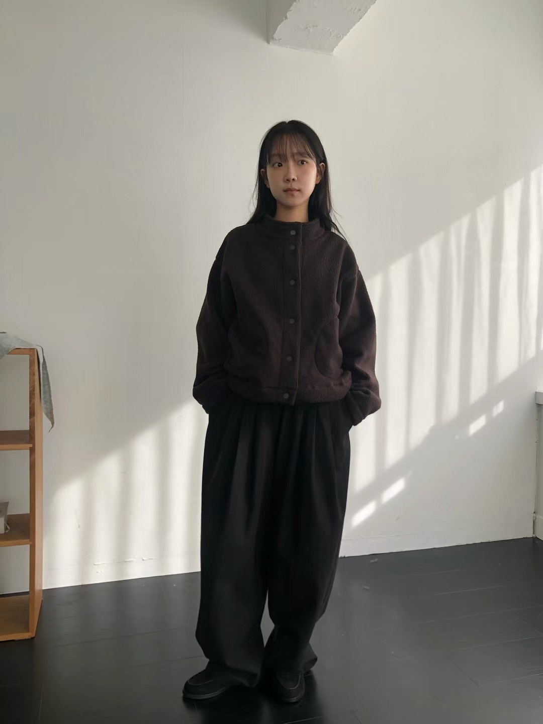 CLOSER東大門實拍女裝新款推薦人氣時尚休閑職業真品夾克抓絨CLOSER夾克