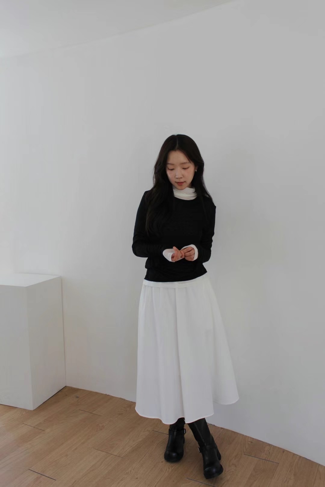 CLOSER韓國直郵女士新品人氣休閑推薦職業時尚熱賣真品長袖T恤CLOSER長袖T恤