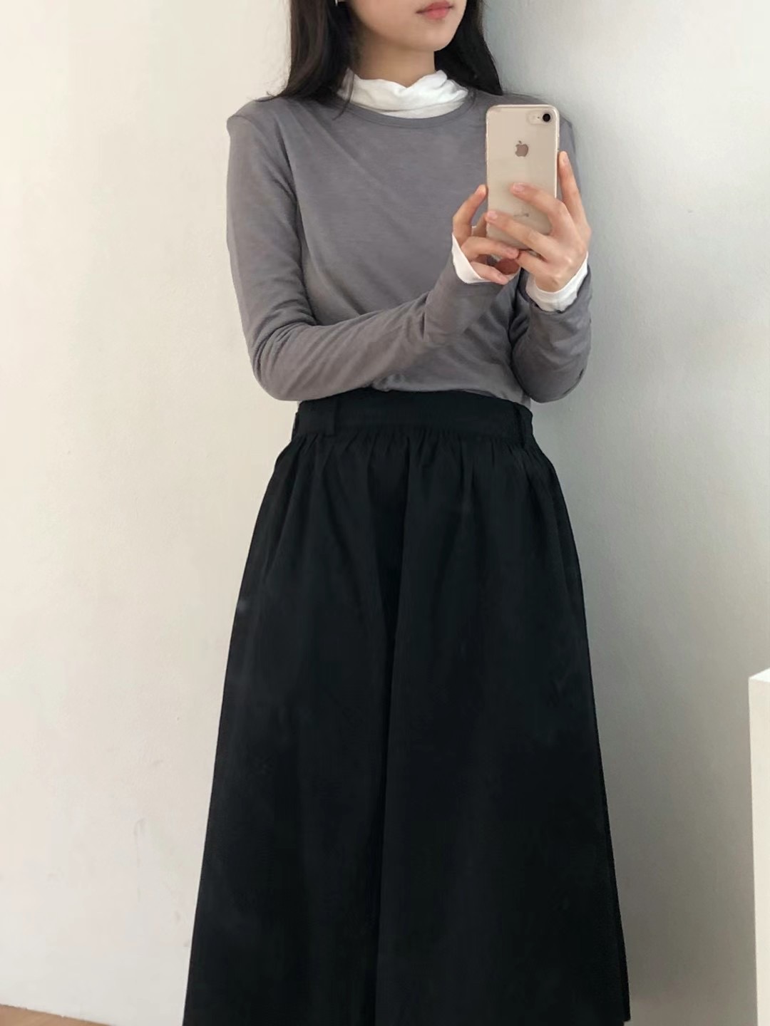 CLOSER韓國直郵女士新品人氣休閑推薦職業時尚熱賣真品長袖T恤CLOSER長袖T恤