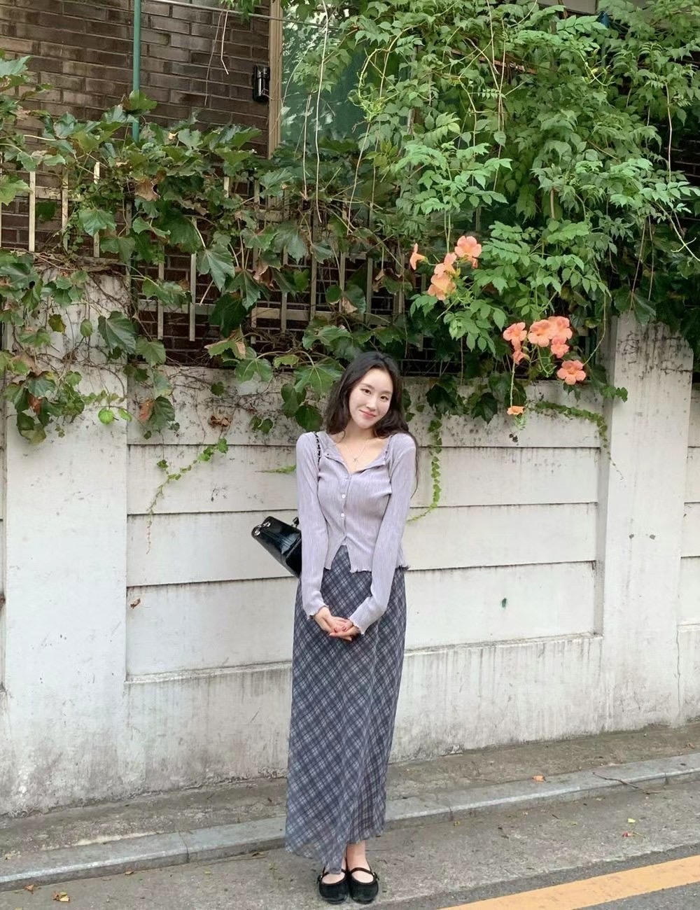 SOUFFLE韓國代購女士新品人氣職業熱賣時尚24秋夏長袖T恤褶皺SOUFFLE長袖T恤
