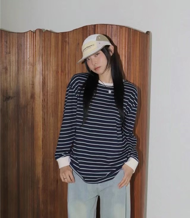 SOUFFLE東大門實拍女士新品24秋夏時尚人氣推薦真品休閑衛衣SOUFFLE衛衣