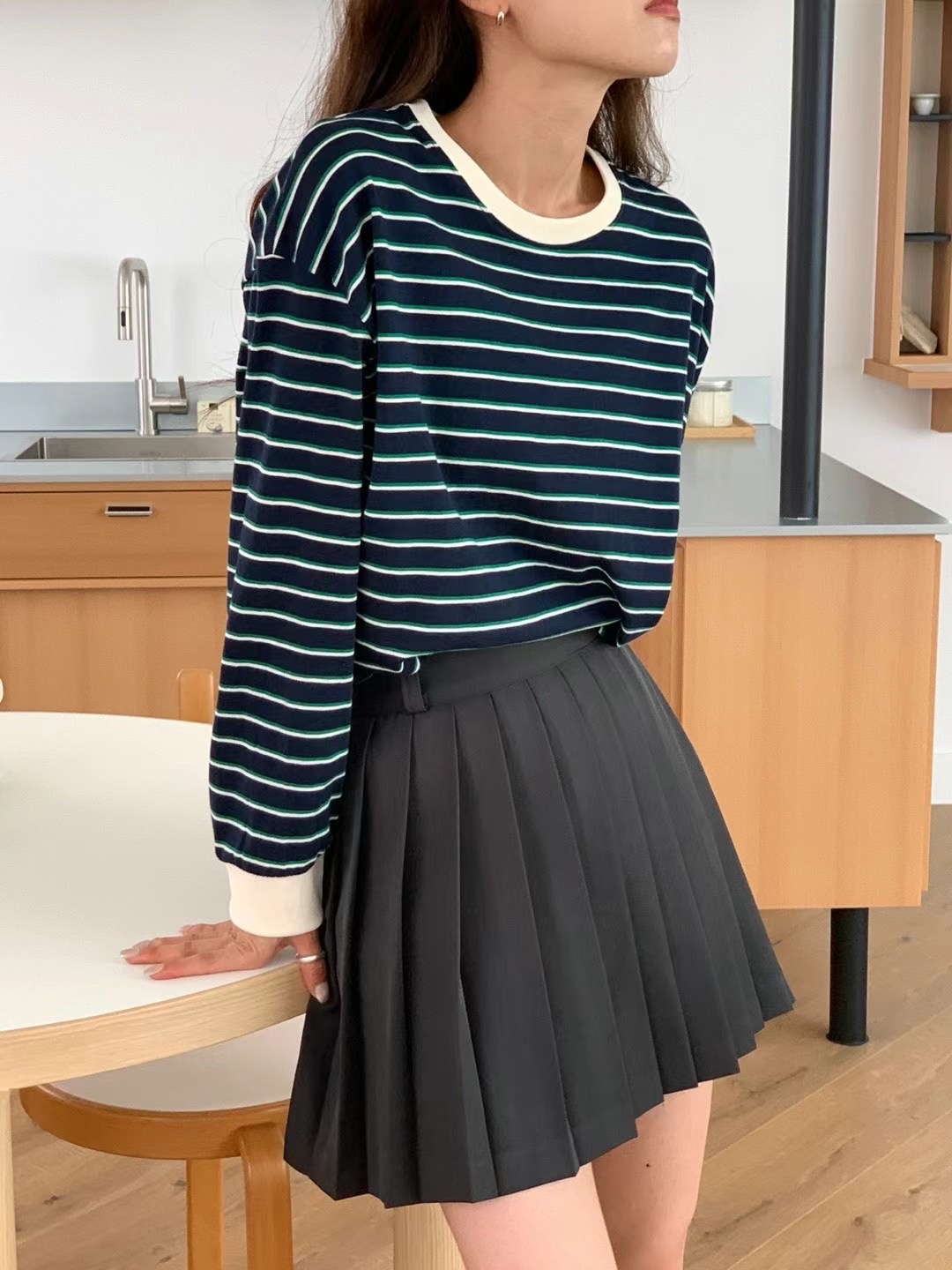SOUFFLE東大門實拍女士新品24秋夏時尚人氣推薦真品休閑衛衣SOUFFLE衛衣
