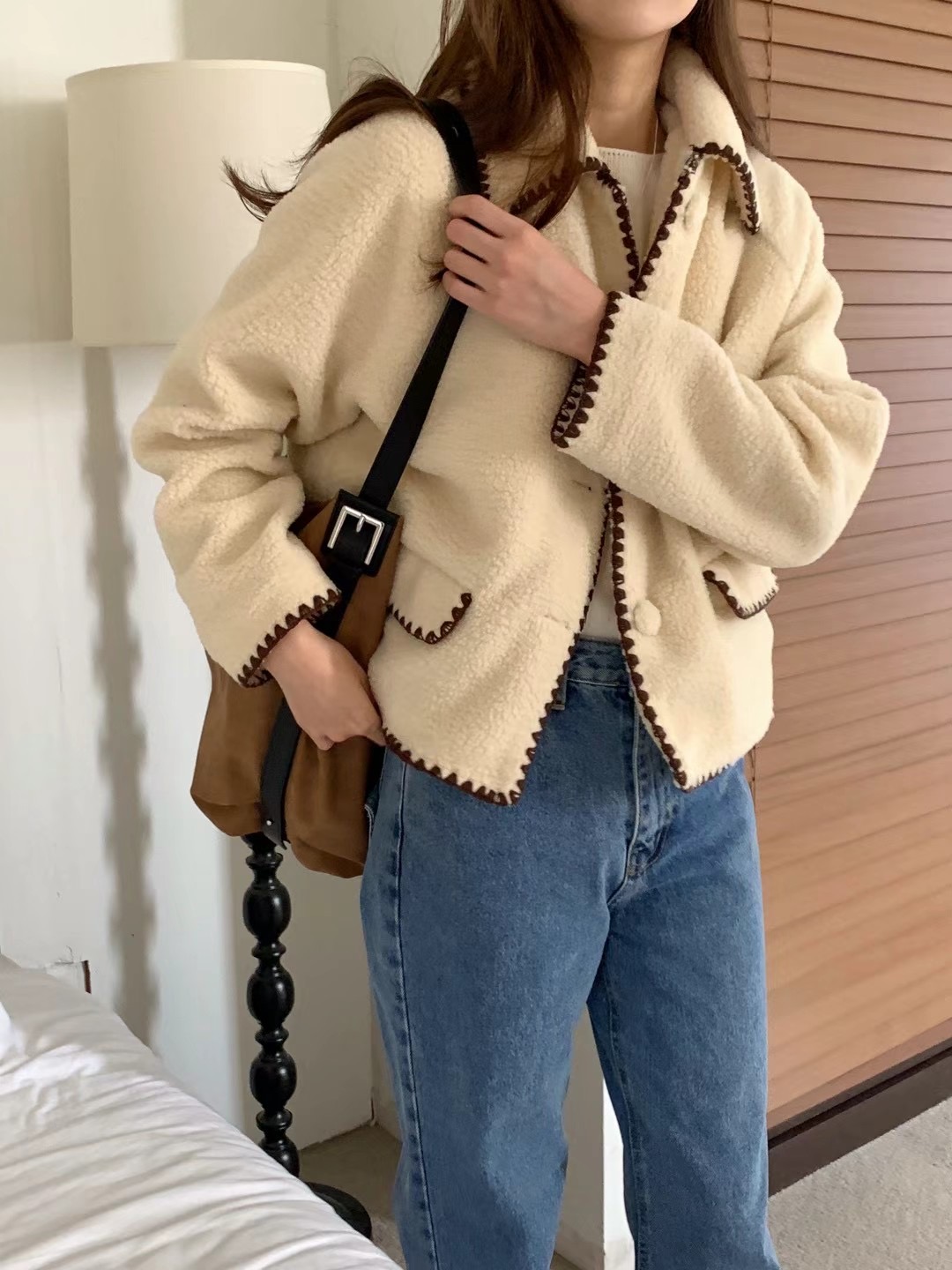 WANDERLUST東大門實拍女裝新品職業24秋夏時尚人氣熱賣夾克WANDERLUST夾克