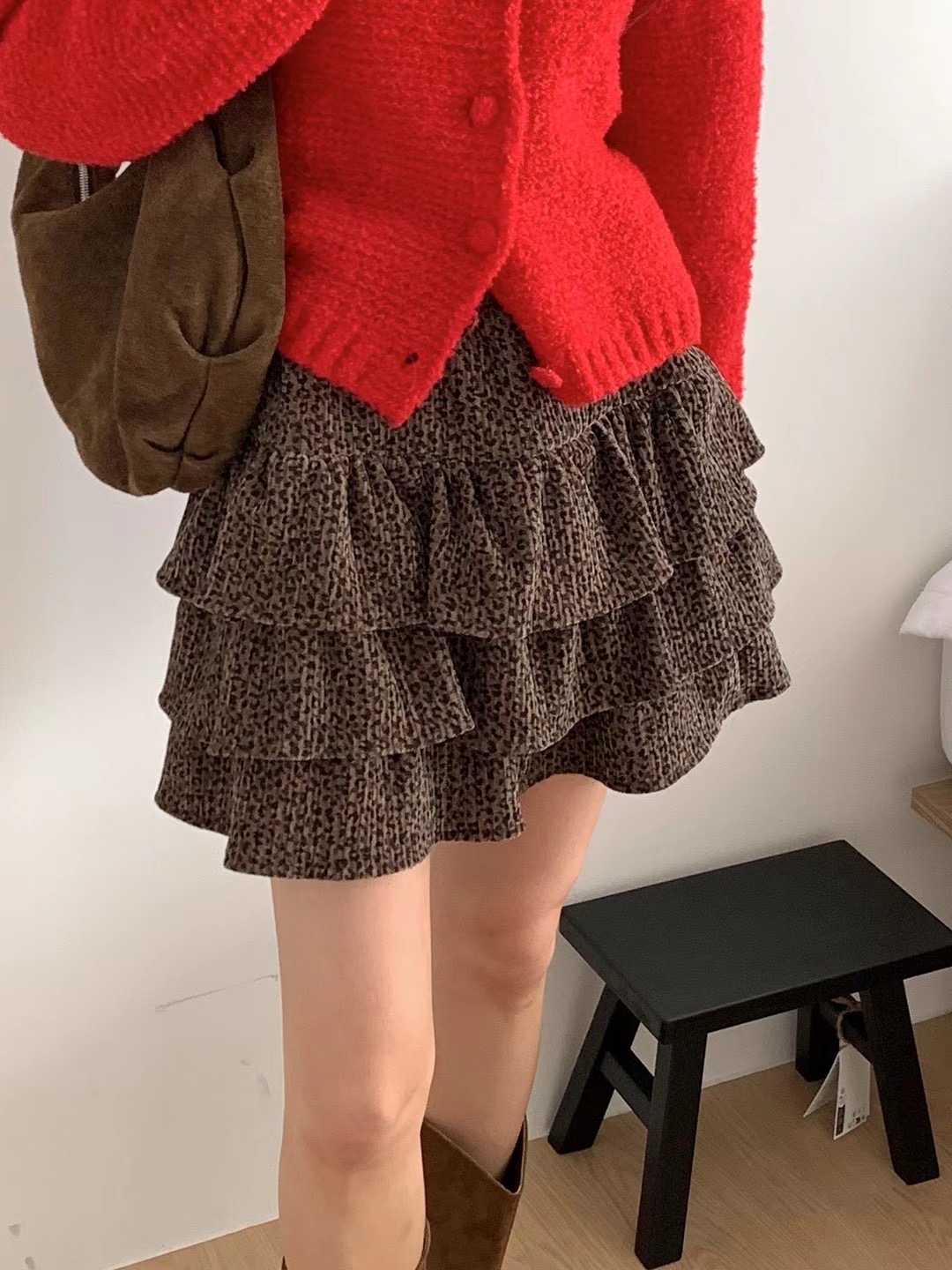 WANDERLUST韓國直郵東大門代購女裝新款時尚休閑推薦人氣短裙WANDERLUST短裙