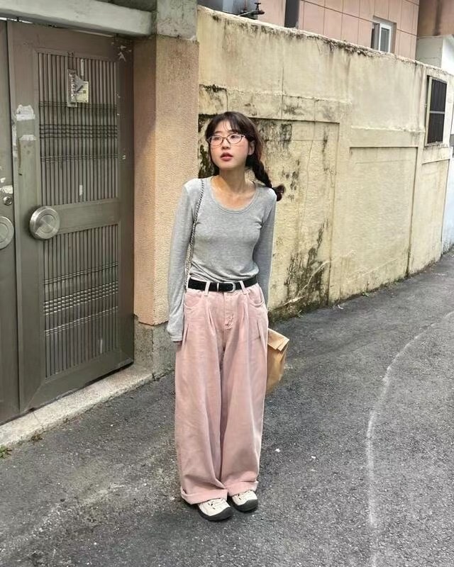 SOUFFLE直郵韓國代購女裝新品人氣職業推薦熱賣真品長袖T恤SOUFFLE長袖T恤