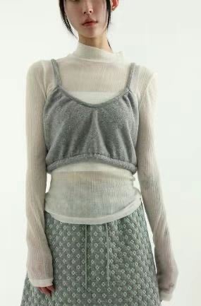 BAGUETTE-OT韓國直郵女裝新款休閑人氣真品時尚推薦吊帶背心BAGUETTE-OT吊帶/背心圖色3