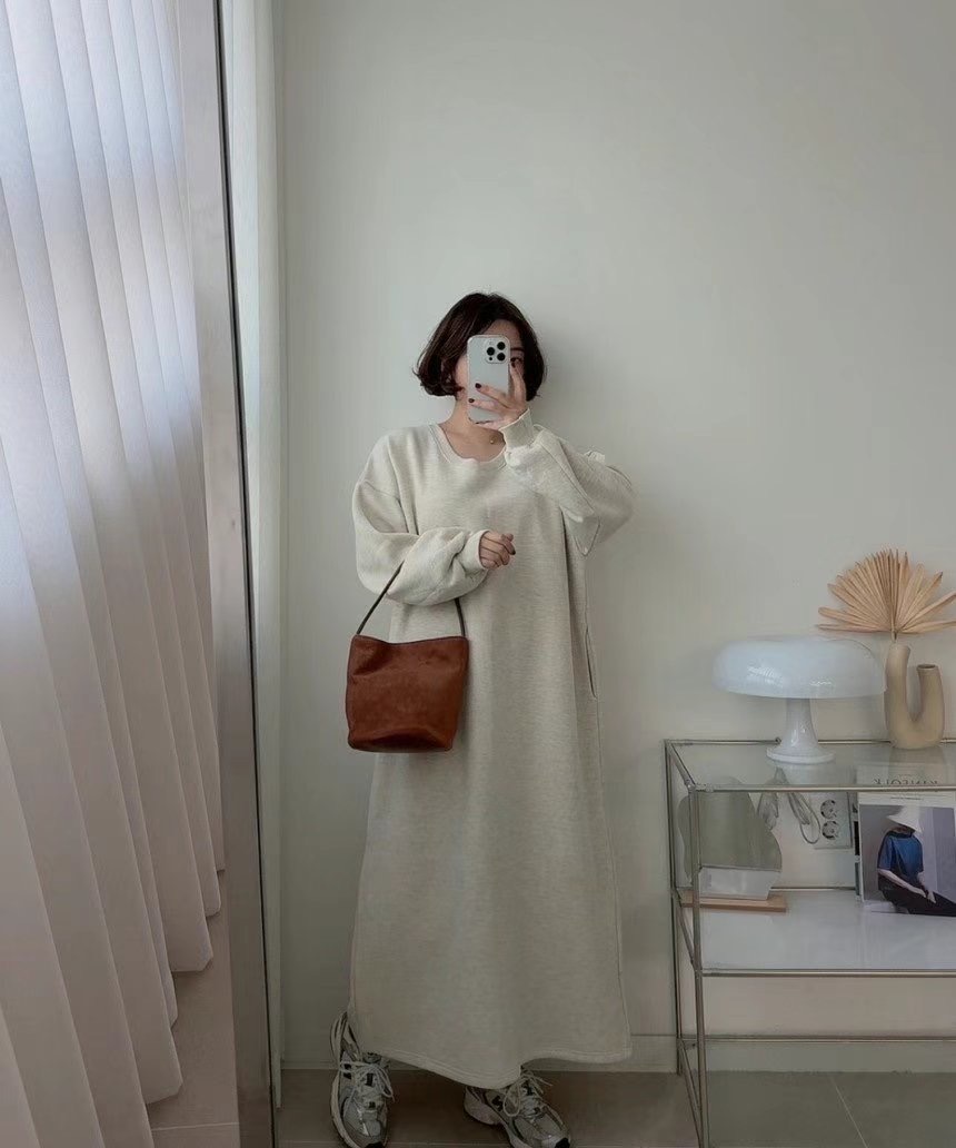 RIPPLE韓國直郵東大門實拍女裝新品24秋冬人氣休閑推薦連衣裙RIPPLE連衣裙
