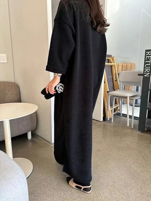 RIPPLE直郵韓國代購女裝新品真品24秋冬休閑時尚熱賣連衣裙RIPPLE連衣裙