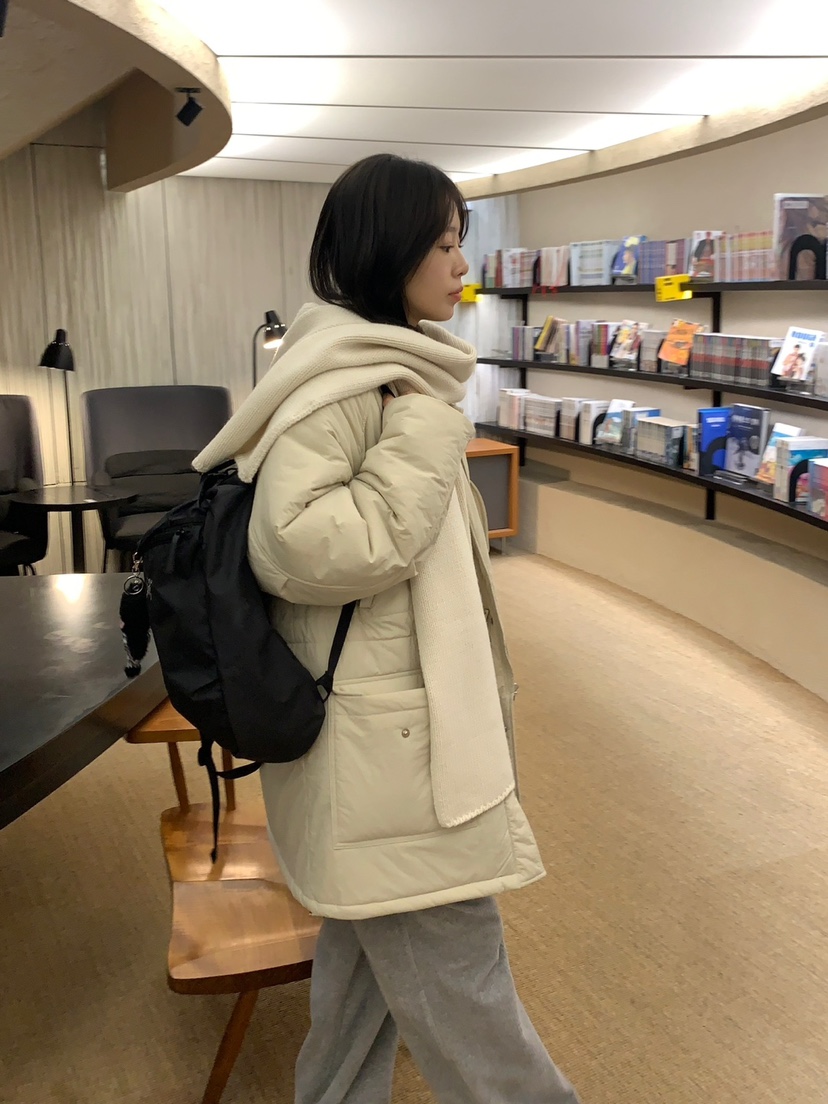 BAKING POWDER直郵韓國代購女裝新品真品職業短款羽絨服填充BAKING POWDER短款羽絨服