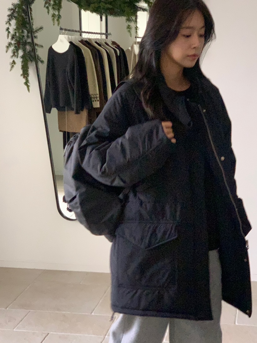 BAKING POWDER直郵韓國代購女裝新品真品職業短款羽絨服填充BAKING POWDER短款羽絨服