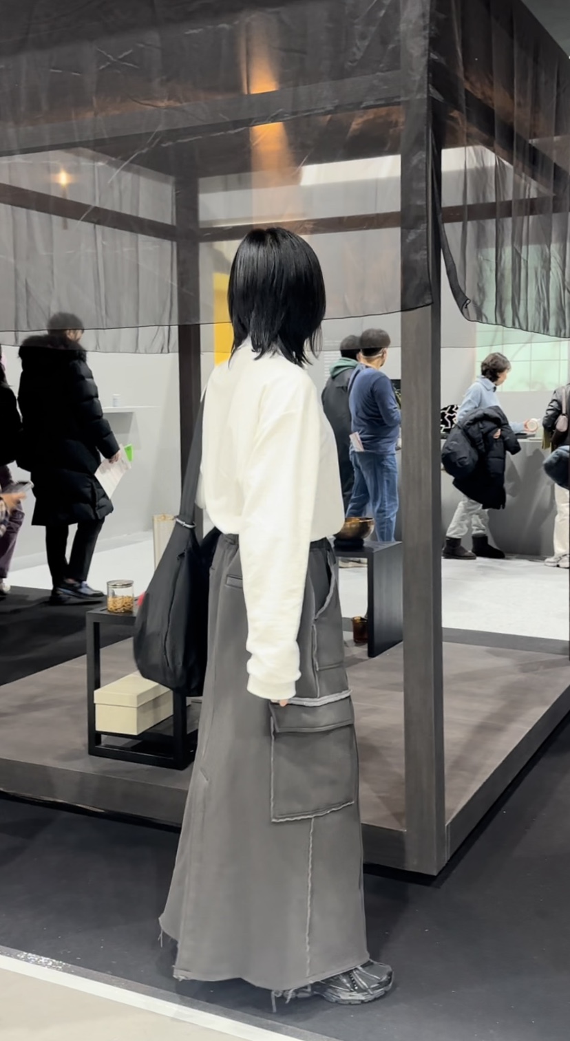 GORGEOUS韓國直郵東大門實拍女裝新品時尚推薦人氣長裙工裝GORGEOUS長裙