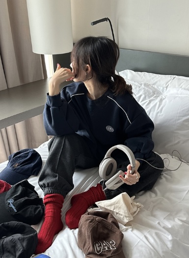 BONHEUR韓國直郵女裝新款熱賣24秋冬推薦休閑休閑褲加絨拉絨BONHEUR-2件起休閑褲