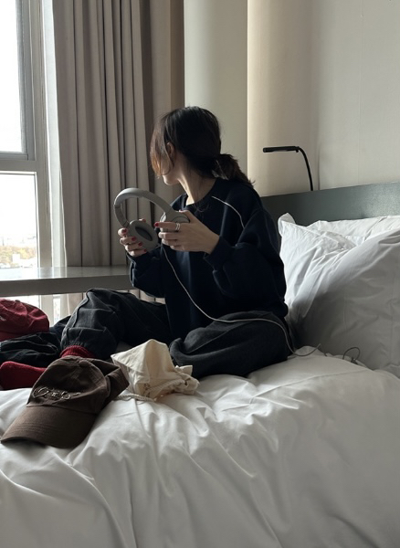 BONHEUR韓國直郵女裝新款熱賣24秋冬推薦休閑休閑褲加絨拉絨BONHEUR-2件起休閑褲