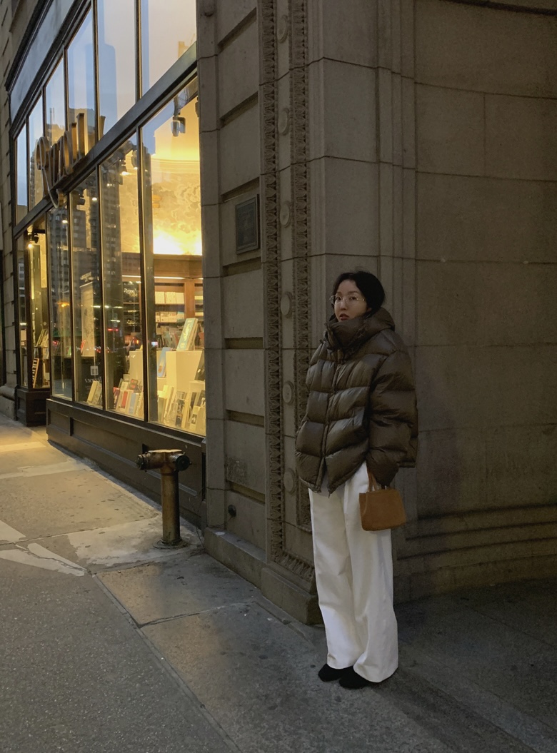 BONHEUR直郵韓國代購女裝新品24秋冬休閑短款羽絨服填充鴨絨BONHEUR-2件起短款羽絨服