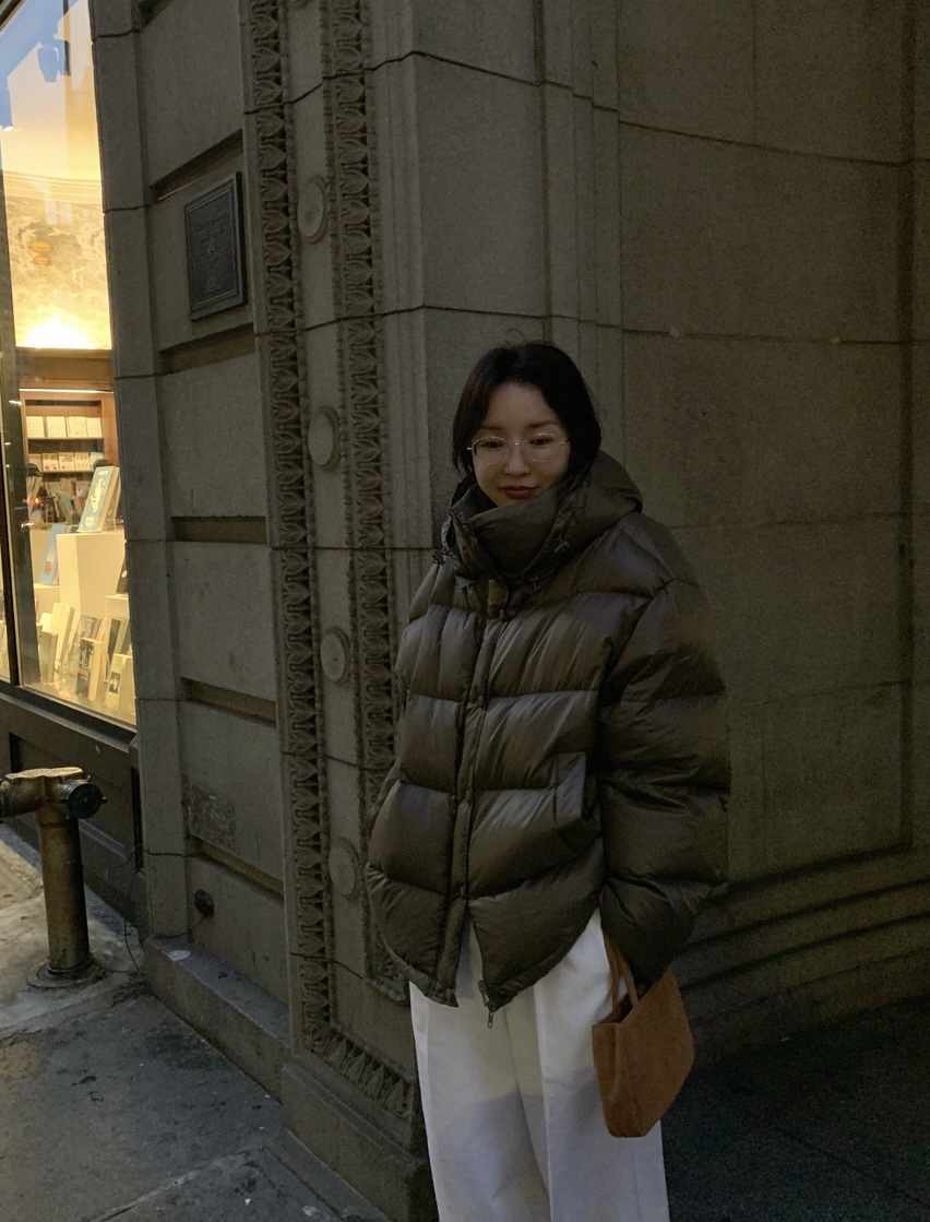 BONHEUR直郵韓國代購女裝新品24秋冬休閑短款羽絨服填充鴨絨BONHEUR-2件起短款羽絨服