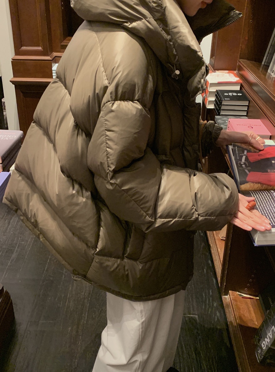 BONHEUR直郵韓國代購女裝新品24秋冬休閑短款羽絨服填充鴨絨BONHEUR-2件起短款羽絨服