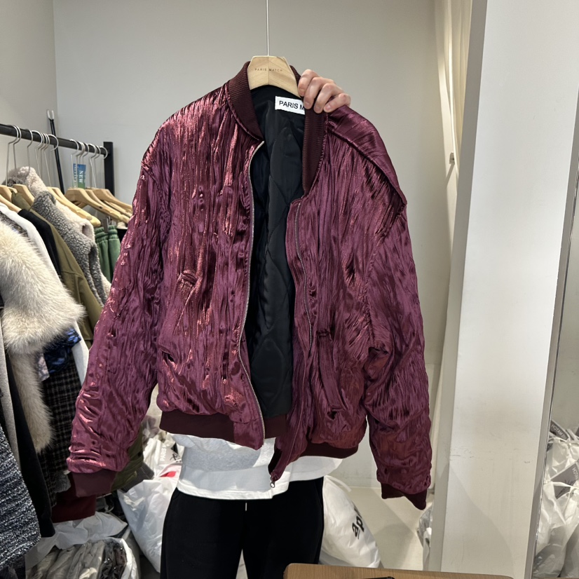 PARIS MATCH韓國直郵女裝新款24秋冬真品推薦短款棉服jp棉PARIS MATCH短款棉服圖色2