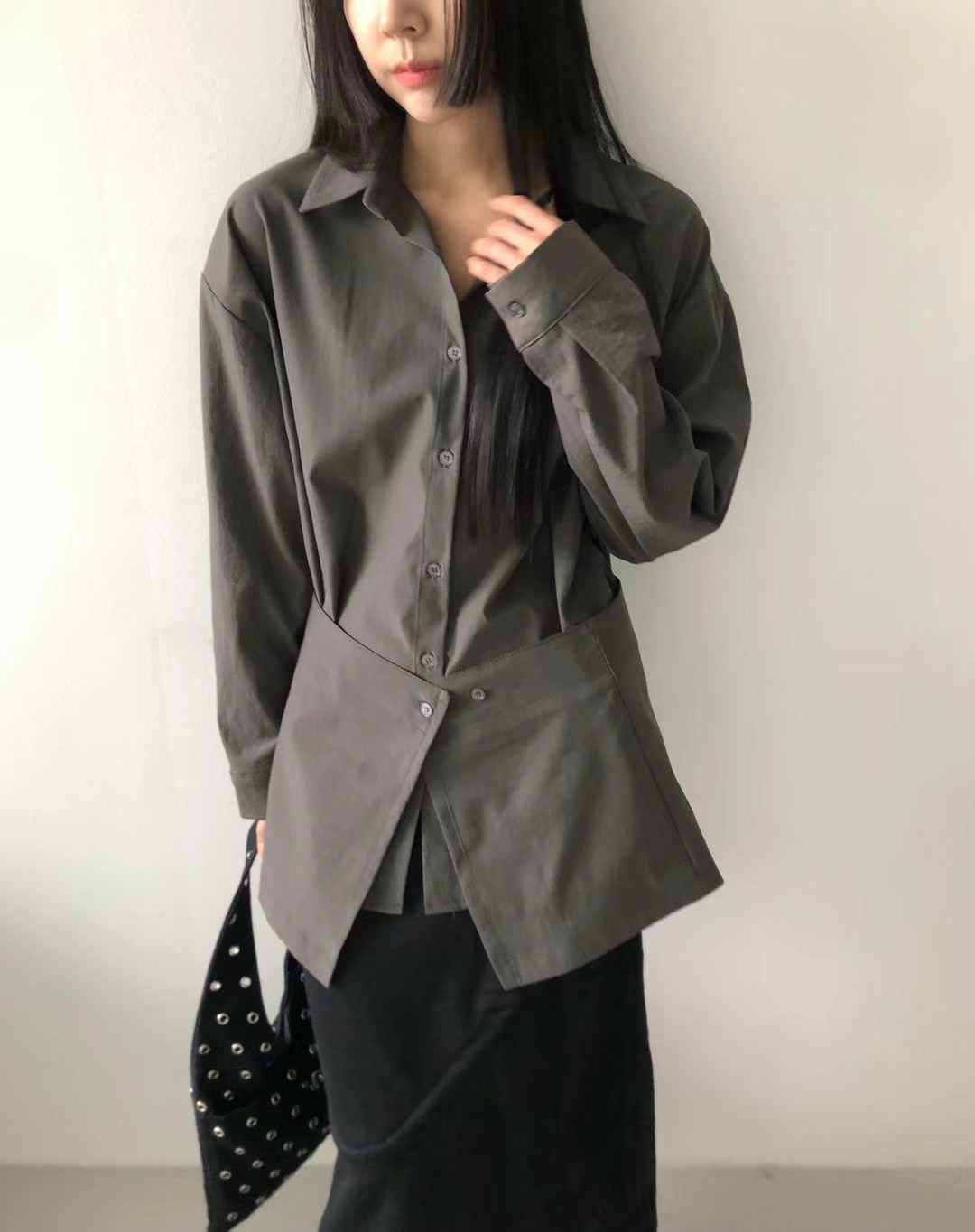BY RANI-ot韓國直郵女裝新款職業24秋冬推薦時尚襯衫蕾絲衫BY RANI-ot襯衫/蕾絲衫