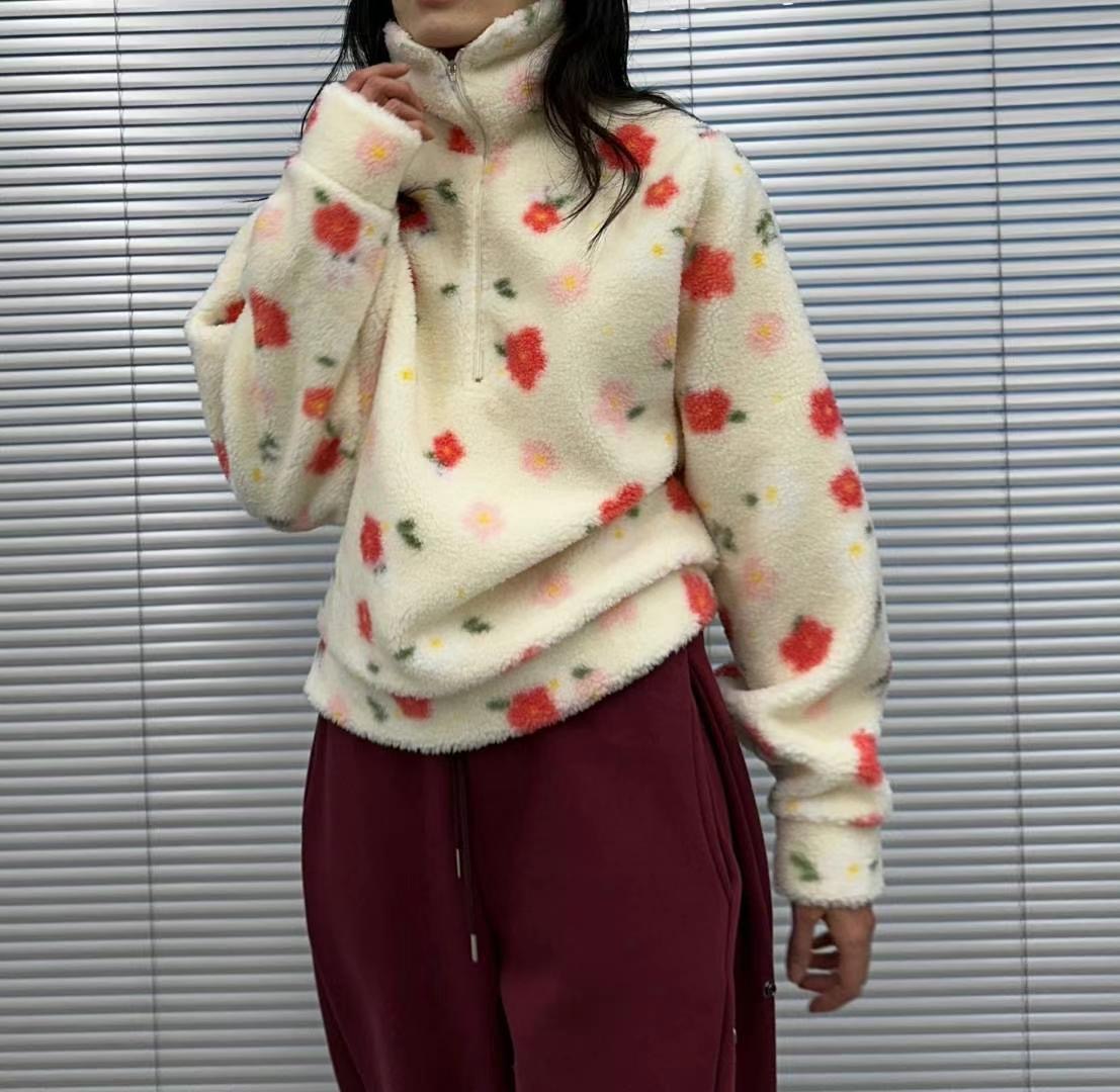STREET韓國直郵女裝新品24秋冬休閑人氣職業推薦真品衛衣拉鏈STREET衛衣