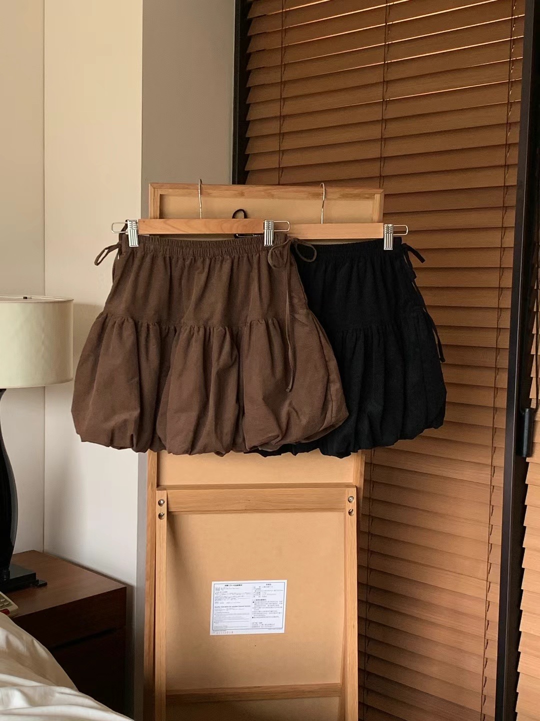 JUILLYSTYLE韓國直郵女裝新品熱賣休閑推薦24秋冬時尚人氣短裙JUILLYSTYLE短裙