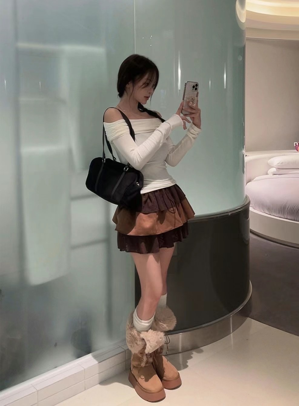 BY RANI-ot韓國直郵女裝新款職業人氣休閑真品推薦熱賣短裙BY RANI-ot短裙