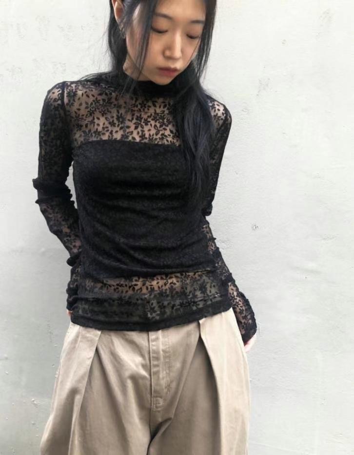 STREET韓國直郵女裝新款推薦時尚真品人氣熱賣24秋冬長袖T恤STREET長袖T恤