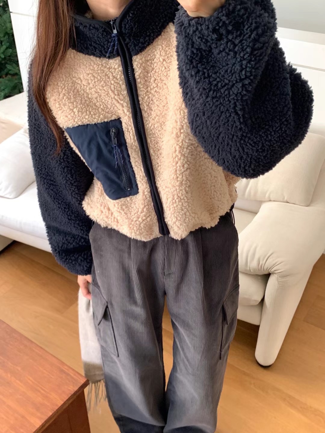 JUILLYSTYLE韓國直郵東大門實拍女裝新款熱賣推薦真品短款大衣JUILLYSTYLE短款大衣圖色2