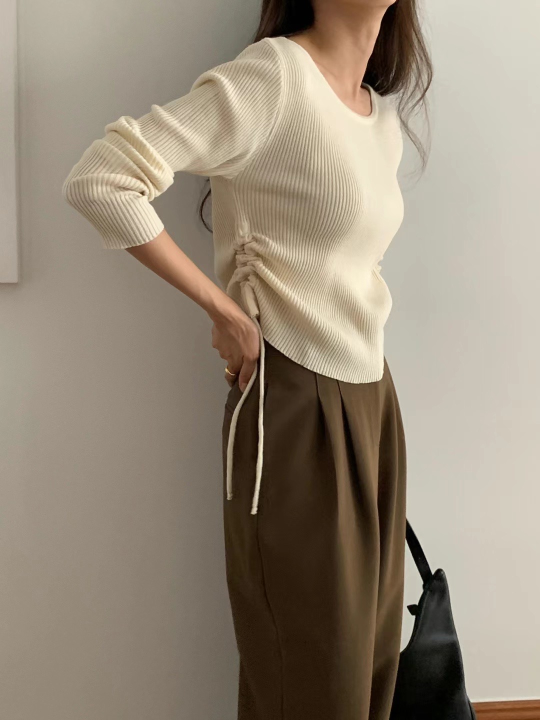 JUILLYSTYLE韓國直郵東大門實拍女裝新品24秋冬推薦人氣針織衫JUILLYSTYLE針織衫