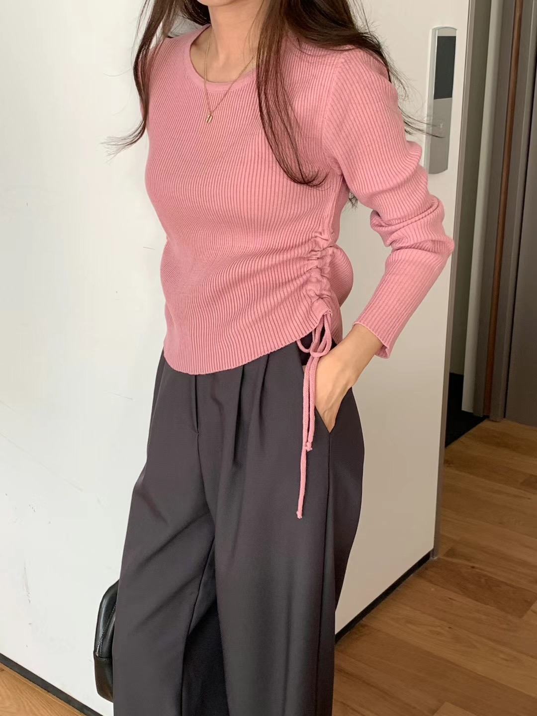 JUILLYSTYLE韓國直郵東大門實拍女裝新品24秋冬推薦人氣針織衫JUILLYSTYLE針織衫