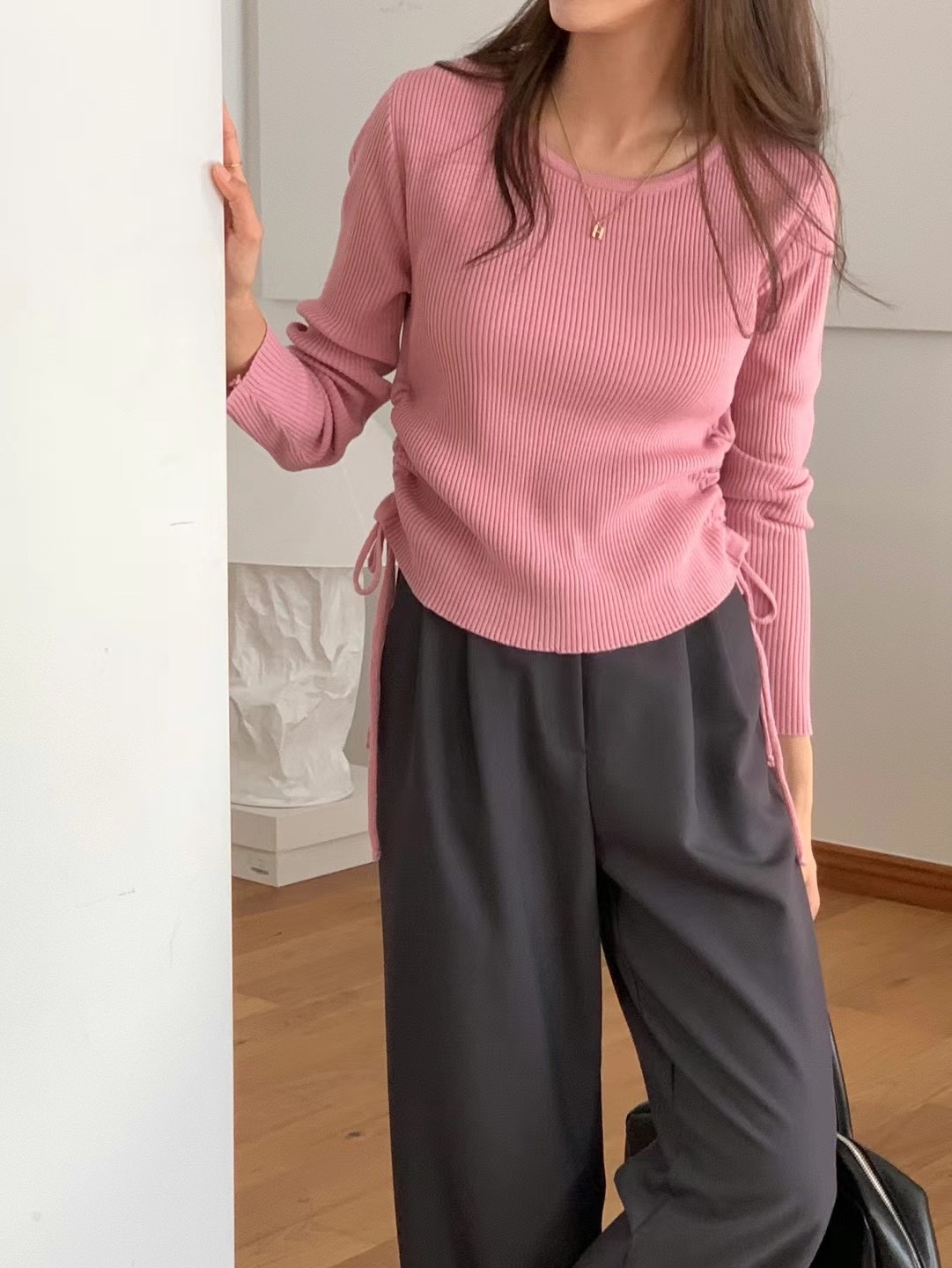 JUILLYSTYLE韓國直郵東大門實拍女裝新品24秋冬推薦人氣針織衫JUILLYSTYLE針織衫圖色2