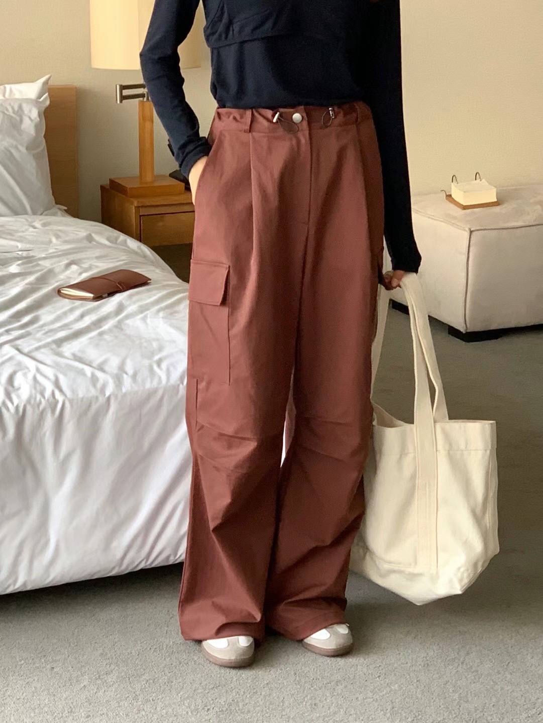 JUILLYSTYLE韓國直郵女裝新款真品推薦人氣24秋冬熱賣休閑褲JUILLYSTYLE休閑褲