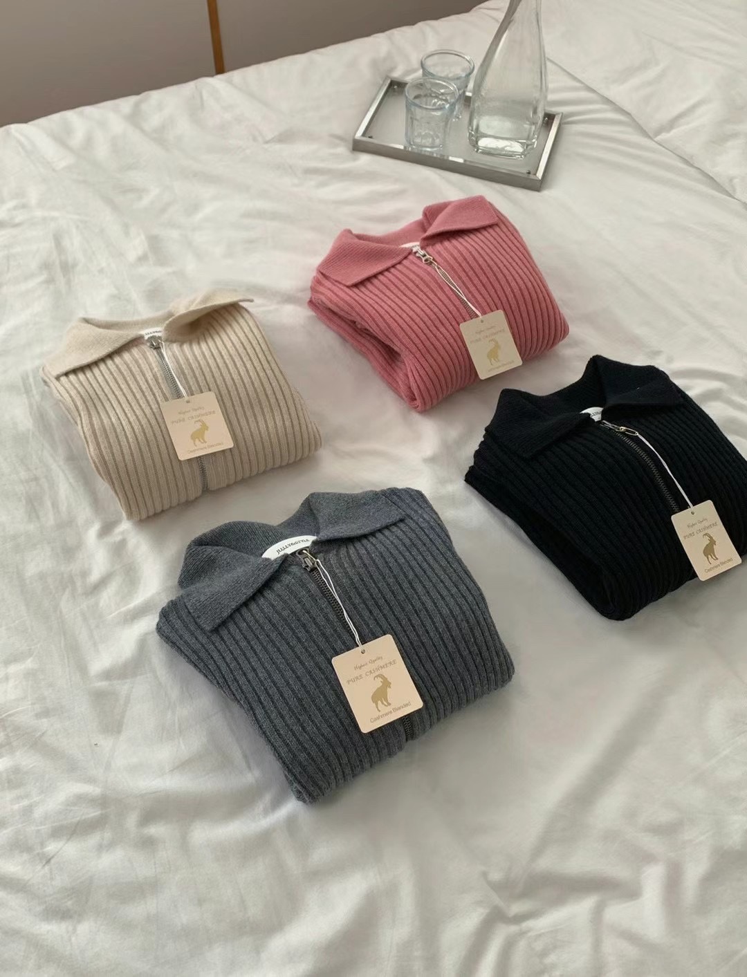 JUILLYSTYLE韓國直郵東大門代購女裝新品休閑熱賣時尚針織衫JUILLYSTYLE針織衫