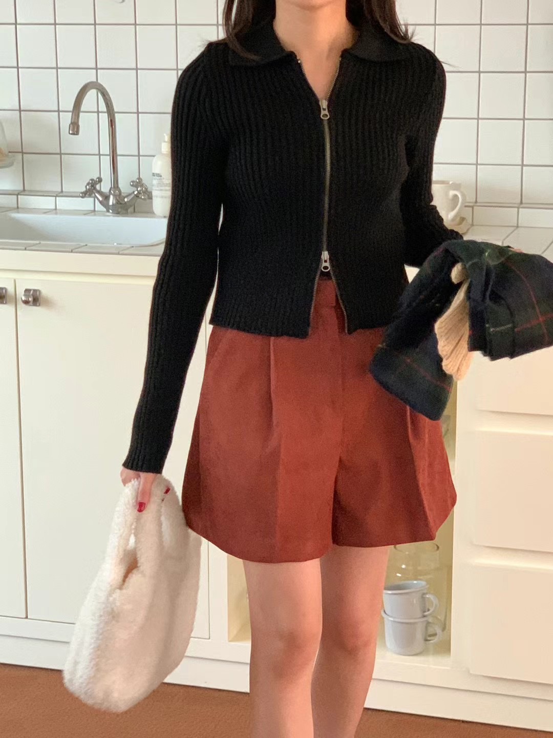 JUILLYSTYLE韓國直郵東大門代購女裝新品休閑熱賣時尚針織衫JUILLYSTYLE針織衫圖色4