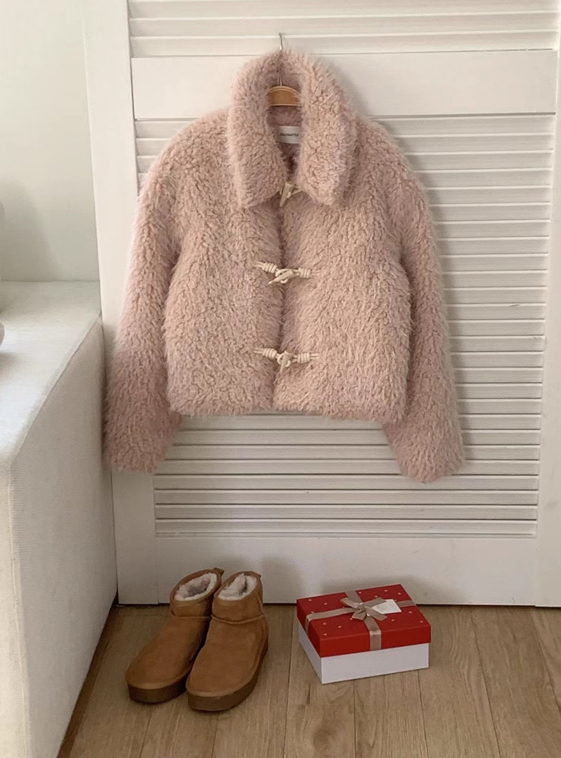 JUILLYSTYLE韓國直郵女裝新款熱賣職業真品人氣時尚短款大衣JUILLYSTYLE短款大衣圖色2