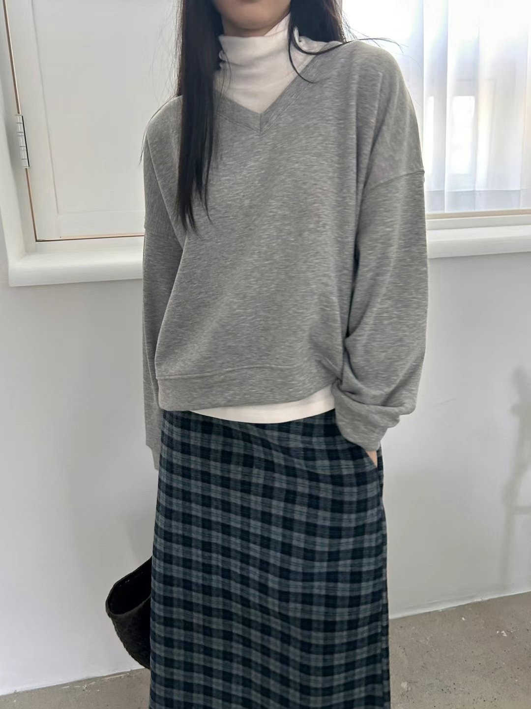 LANDMARK韓國直郵東大門代購女裝新款24秋冬熱賣推薦職業衛衣LANDMARK衛衣